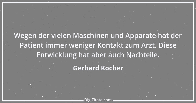 Zitat von Gerhard Kocher 11