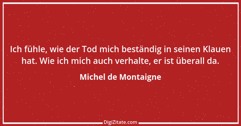 Zitat von Michel de Montaigne 190