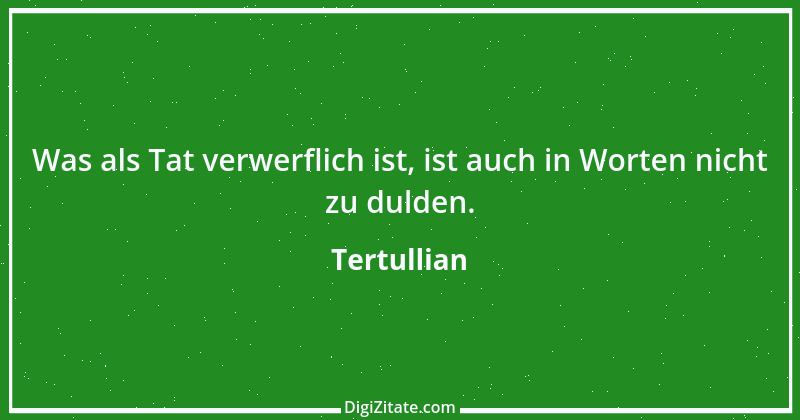 Zitat von Tertullian 14