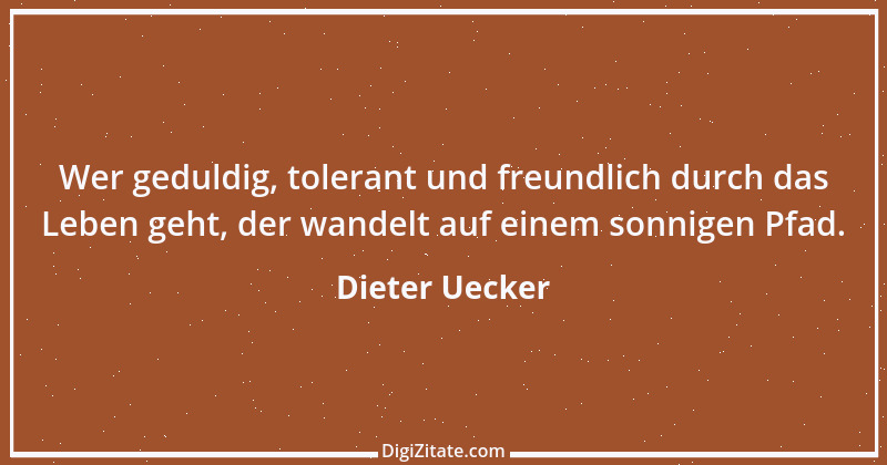 Zitat von Dieter Uecker 1