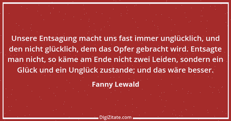 Zitat von Fanny Lewald 52