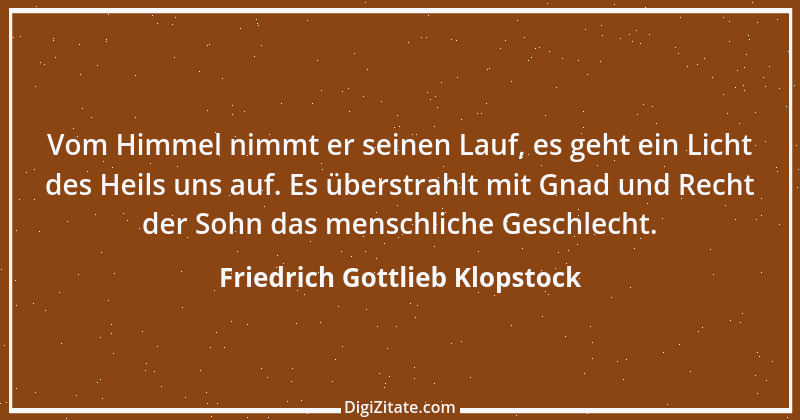 Zitat von Friedrich Gottlieb Klopstock 35