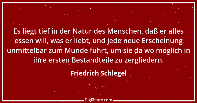 Zitat von Friedrich Schlegel 50