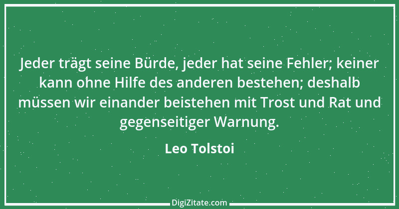 Zitat von Leo Tolstoi 612