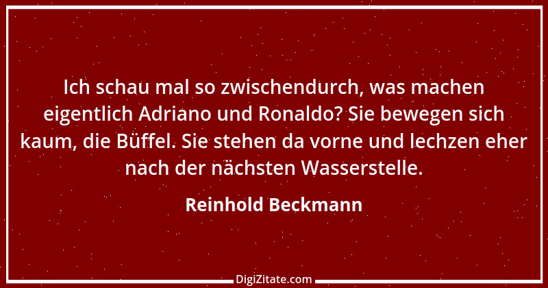 Zitat von Reinhold Beckmann 2