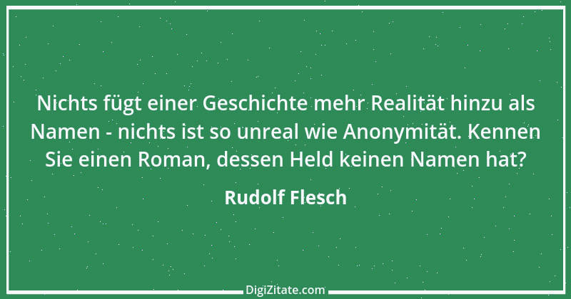 Zitat von Rudolf Flesch 1