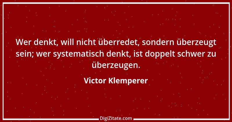 Zitat von Victor Klemperer 2