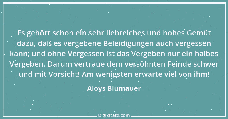 Zitat von Aloys Blumauer 2