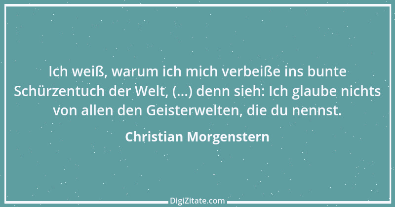 Zitat von Christian Morgenstern 27