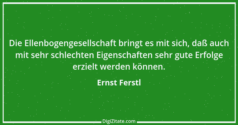 Zitat von Ernst Ferstl 945