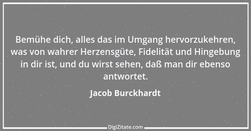 Zitat von Jacob Burckhardt 62