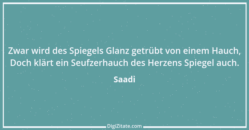 Zitat von Saadi 20