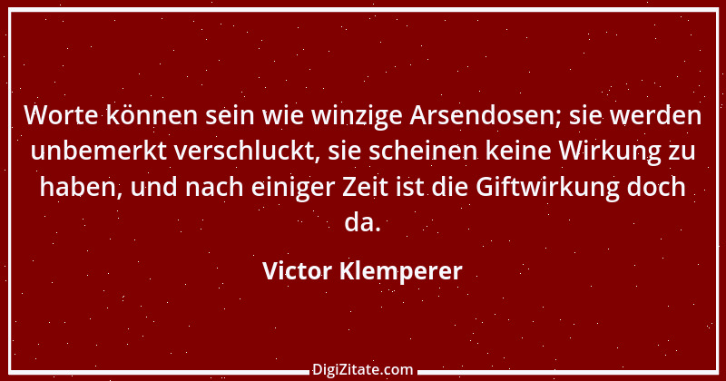 Zitat von Victor Klemperer 3