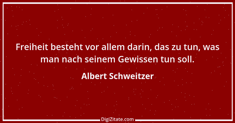 Zitat von Albert Schweitzer 216