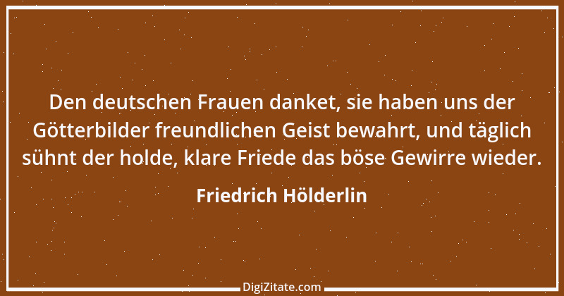 Zitat von Friedrich Hölderlin 15