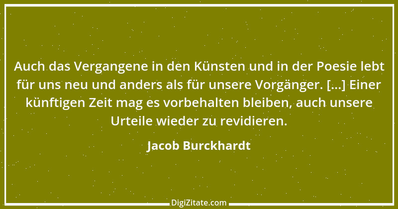 Zitat von Jacob Burckhardt 63