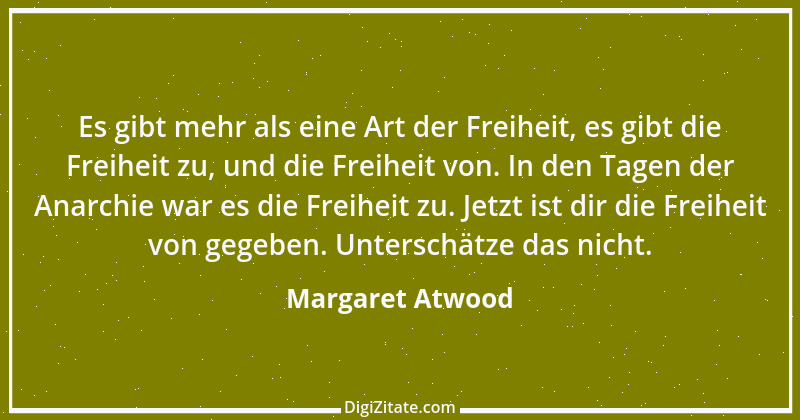 Zitat von Margaret Atwood 3