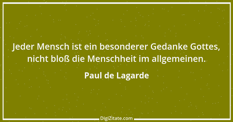 Zitat von Paul de Lagarde 3