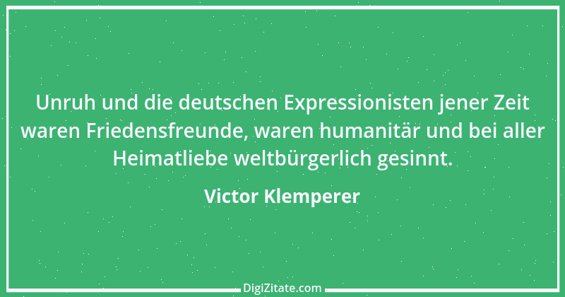 Zitat von Victor Klemperer 4