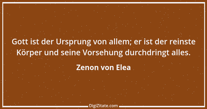 Zitat von Zenon von Elea 2