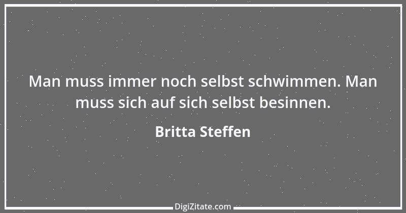 Zitat von Britta Steffen 1