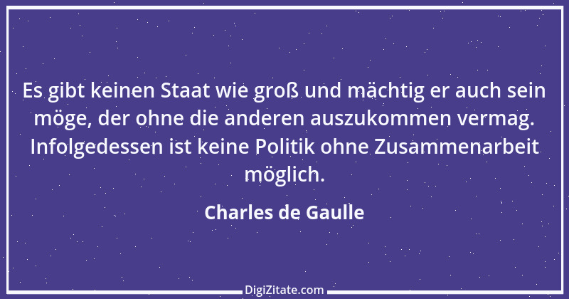 Zitat von Charles de Gaulle 42