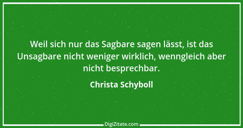 Zitat von Christa Schyboll 54