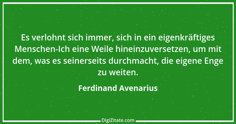 Zitat von Ferdinand Avenarius 4