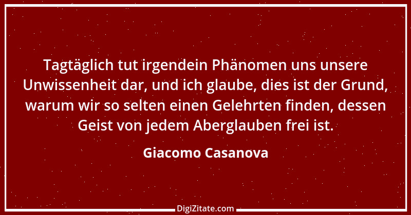 Zitat von Giacomo Casanova 68