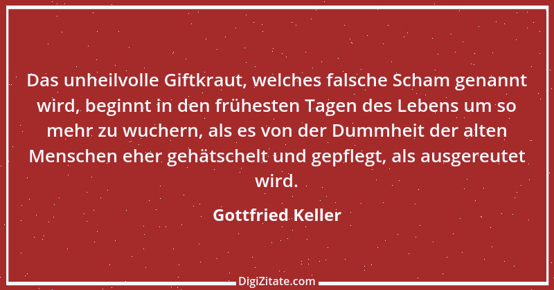 Zitat von Gottfried Keller 51