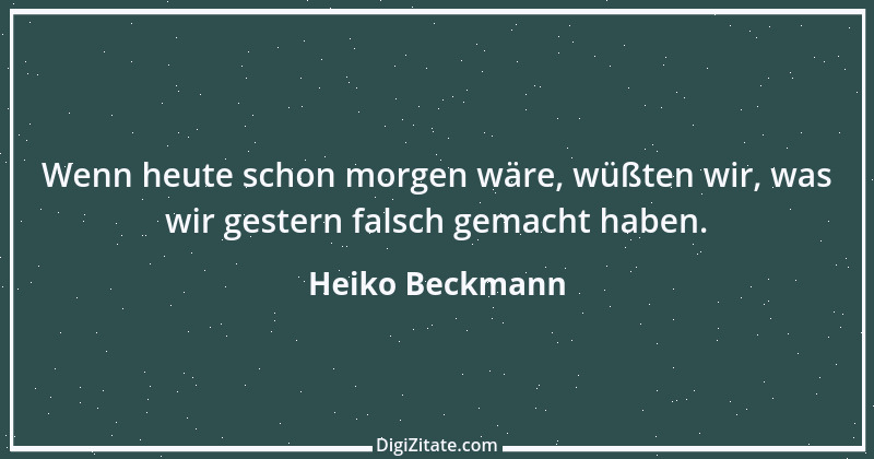 Zitat von Heiko Beckmann 2