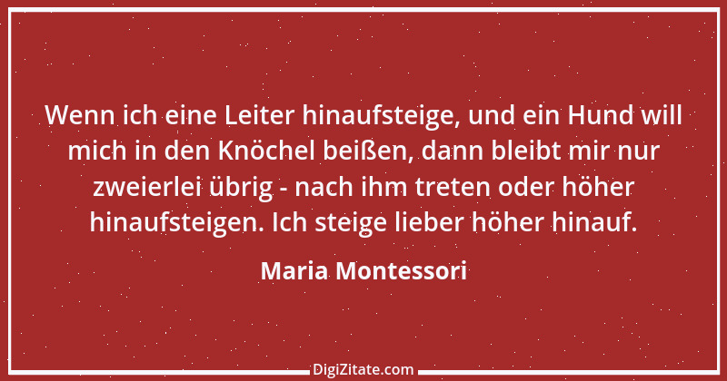 Zitat von Maria Montessori 7