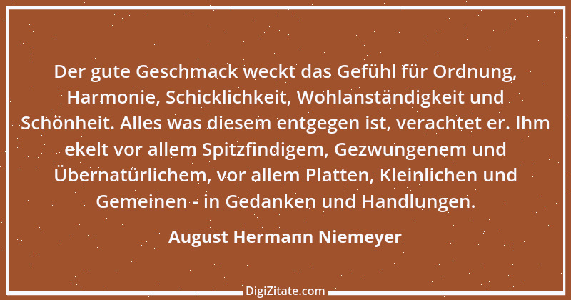 Zitat von August Hermann Niemeyer 4