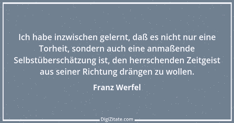 Zitat von Franz Werfel 6