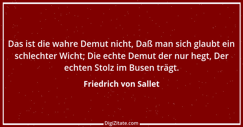 Zitat von Friedrich von Sallet 15