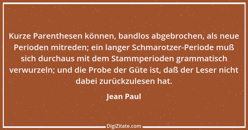 Zitat von Jean Paul 651