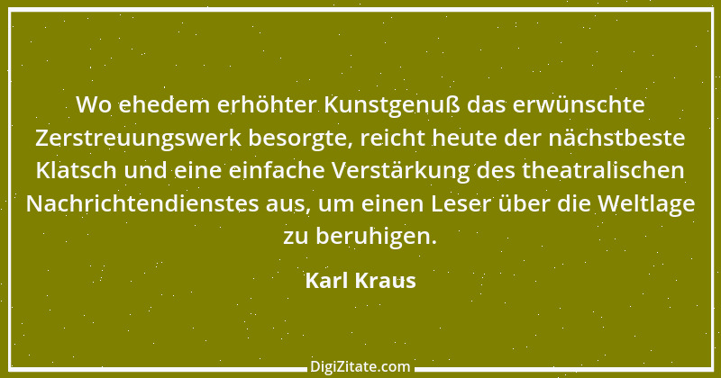 Zitat von Karl Kraus 265