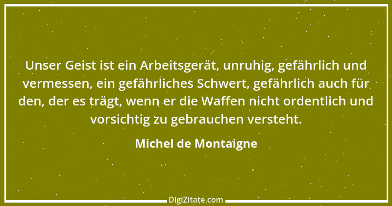 Zitat von Michel de Montaigne 194