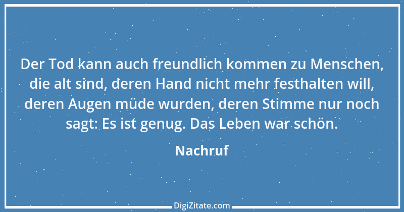 Zitat von Nachruf 101