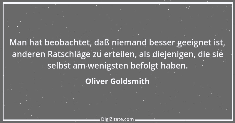 Zitat von Oliver Goldsmith 74