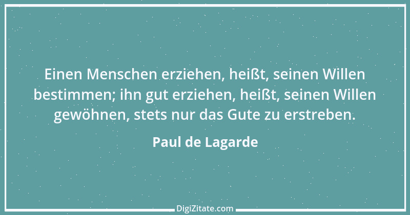 Zitat von Paul de Lagarde 4