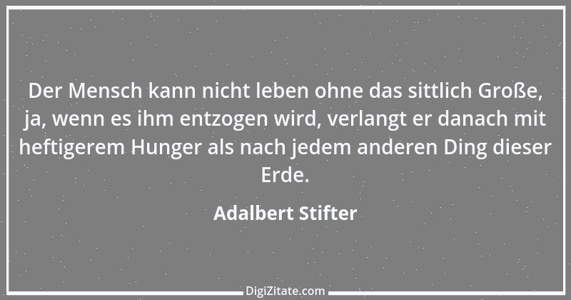 Zitat von Adalbert Stifter 81