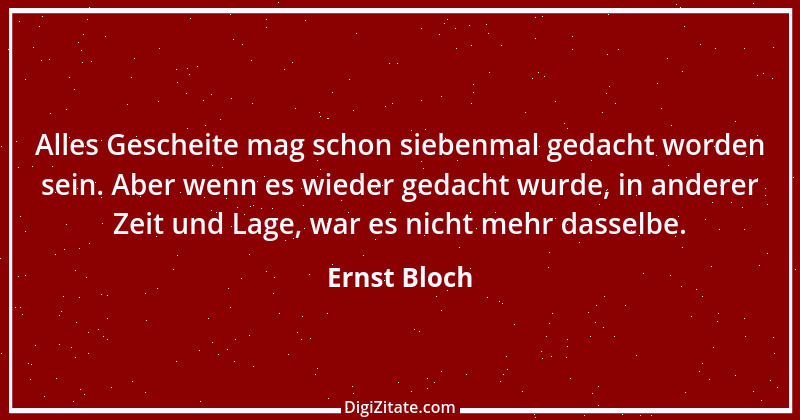 Zitat von Ernst Bloch 31