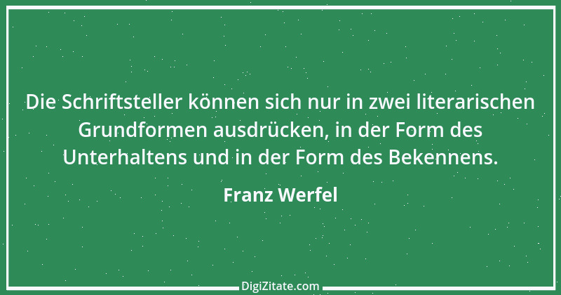 Zitat von Franz Werfel 7