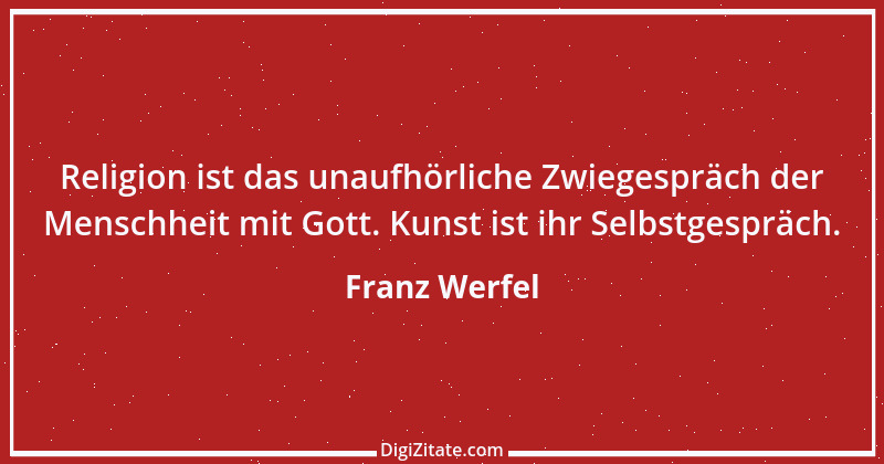 Zitat von Franz Werfel 8