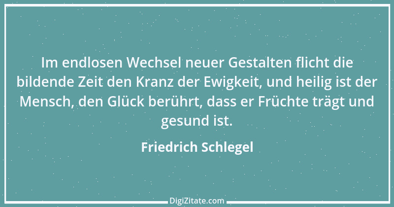 Zitat von Friedrich Schlegel 55