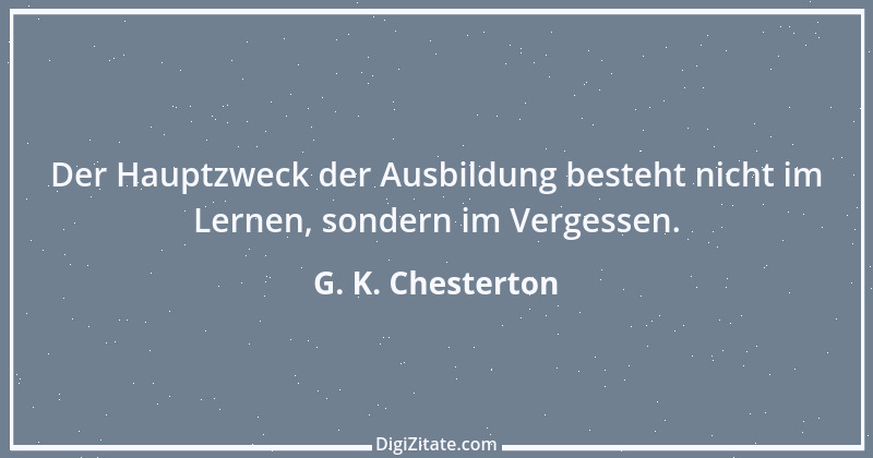 Zitat von G. K. Chesterton 56