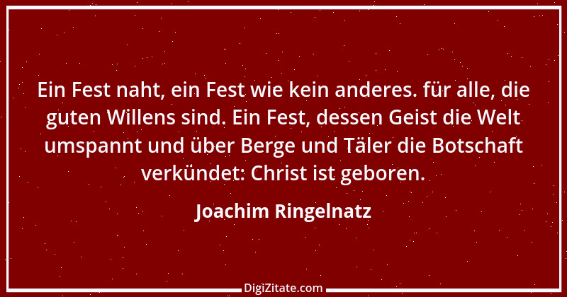 Zitat von Joachim Ringelnatz 1