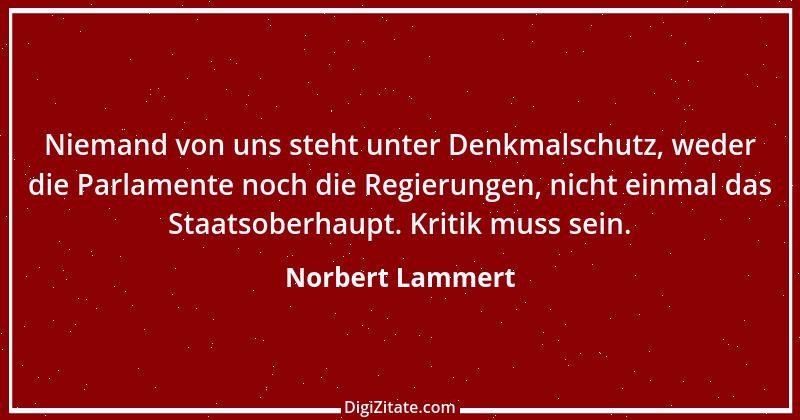 Zitat von Norbert Lammert 5