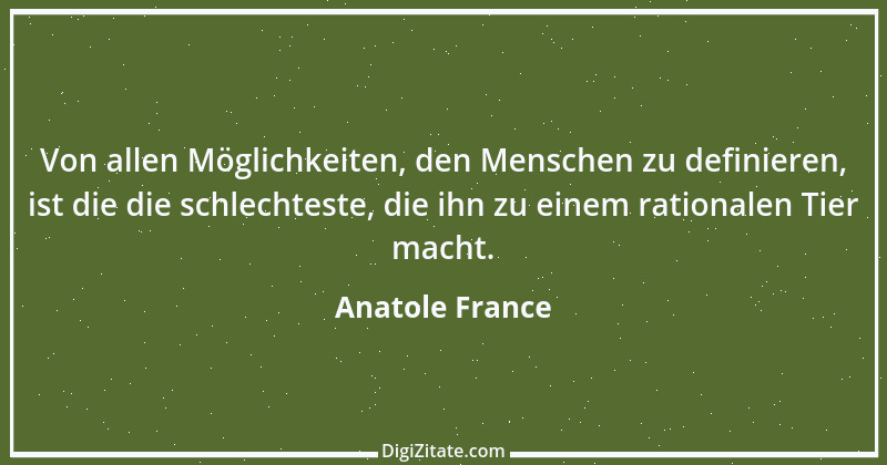 Zitat von Anatole France 24